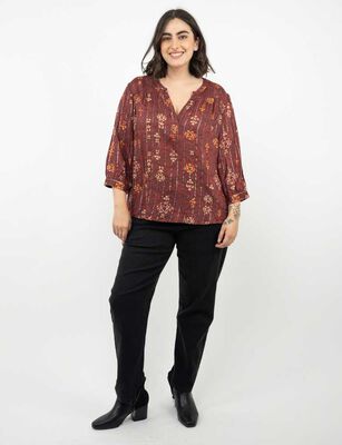 Imagen 2 del producto Blusa Manga 3/4 Mujer Extralindas Rosado