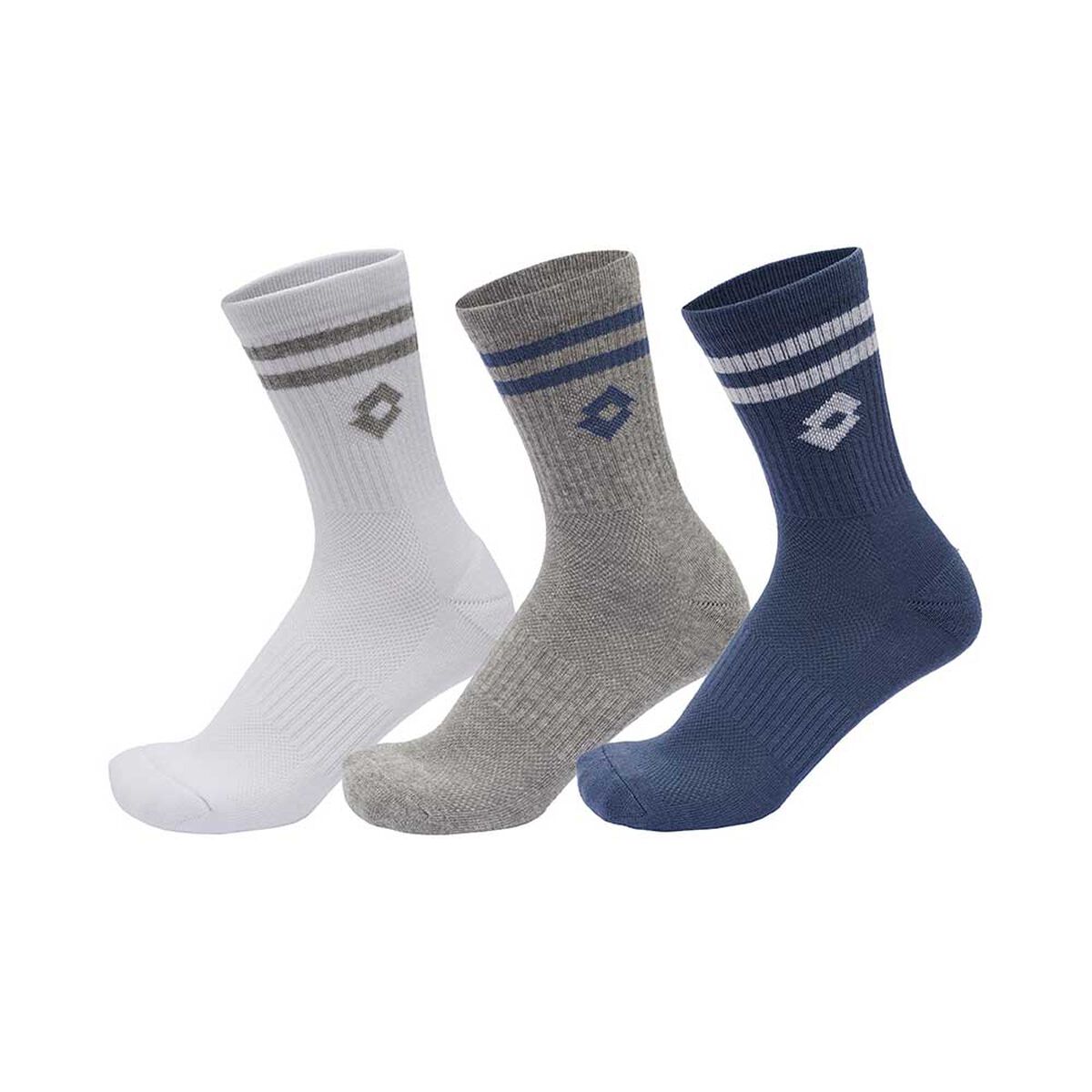 Pack 3 Unidades Calcetas Deportiva Unisex Lotto