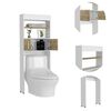 Mueble Optimizador TuHome Bath Bi Color Blanco Duna 2 Puertas