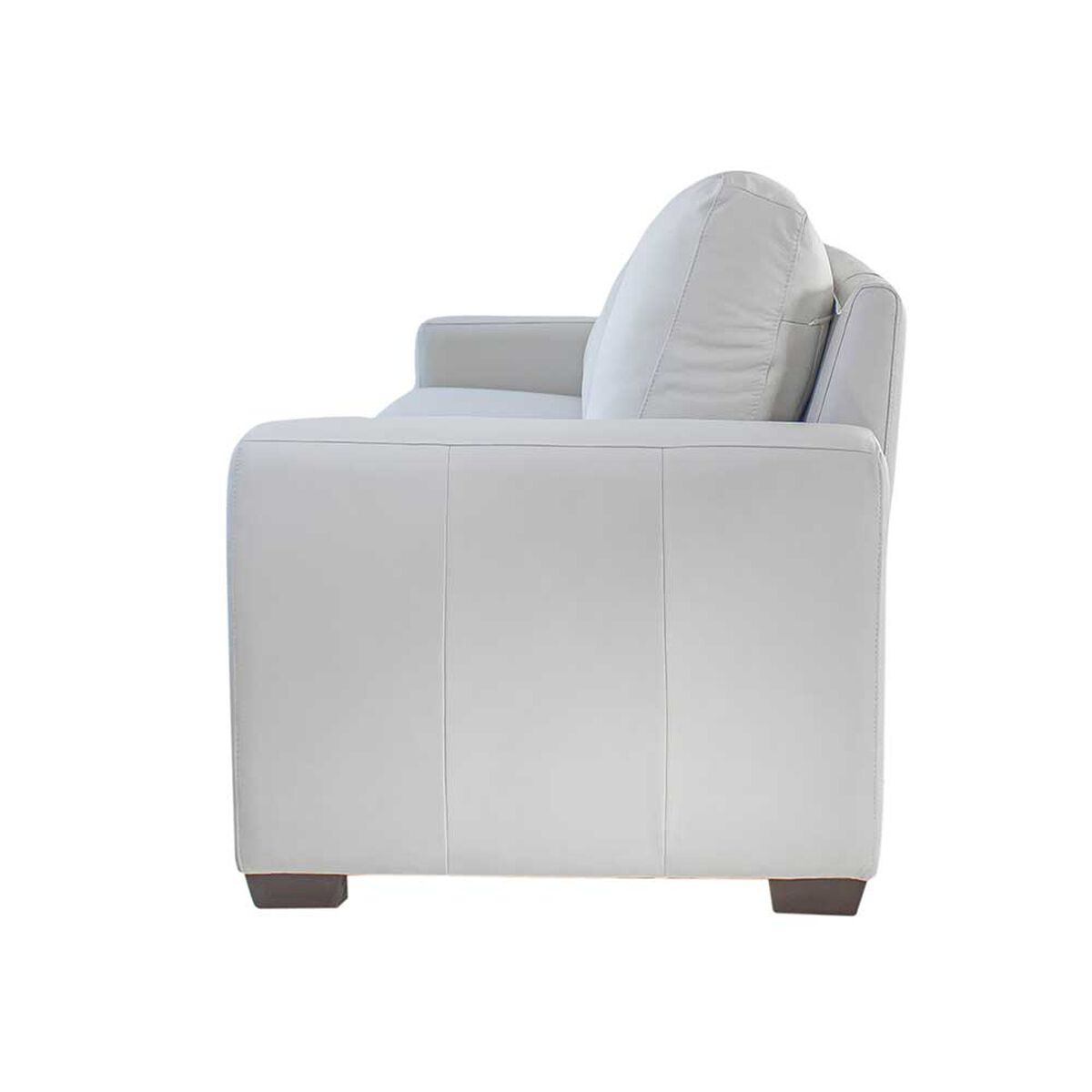 Sofá Cuero Yardas Argos Off White 2 Cuerpos