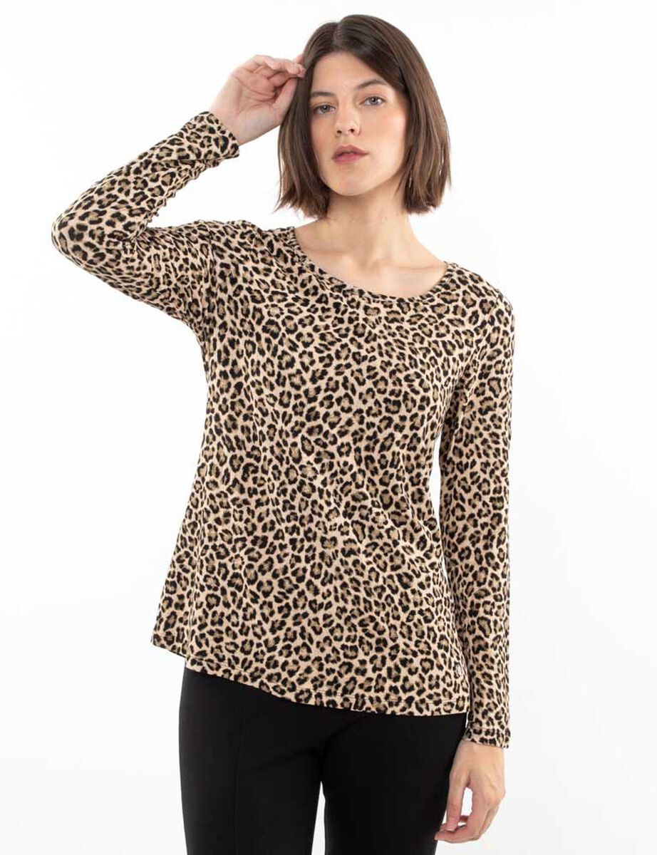 Polera Manga Larga Mujer Zibel