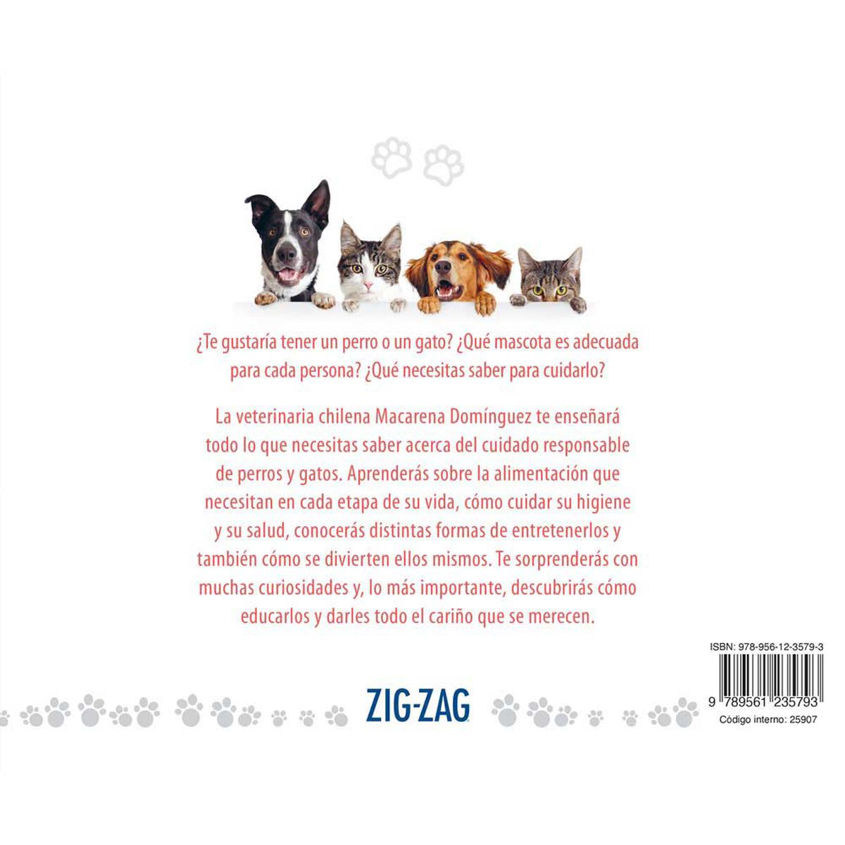 Libro Yo Cuido a Mi Mascota Macarena Domínguez Zig-Zag