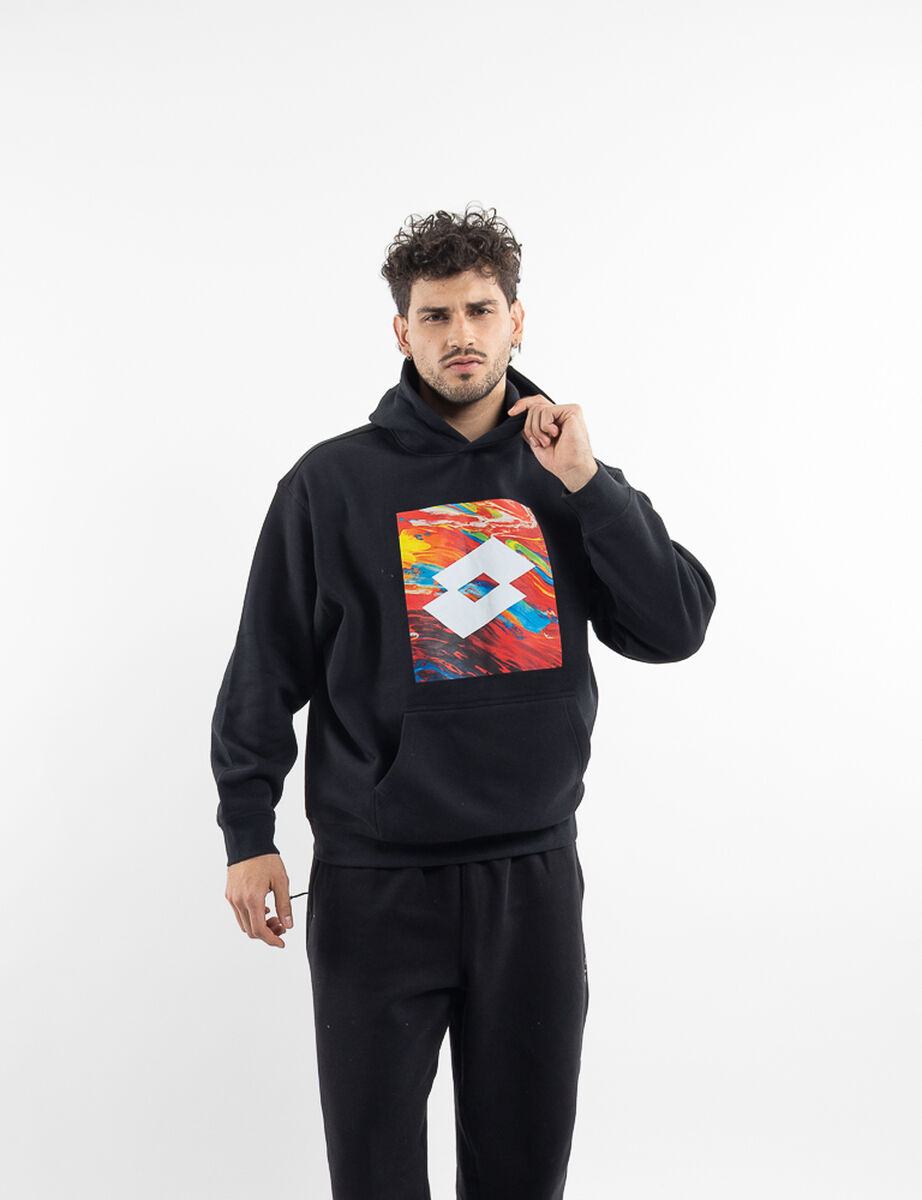 Poler&oacute;n Canguro Oversize Hombre Lotto Strada