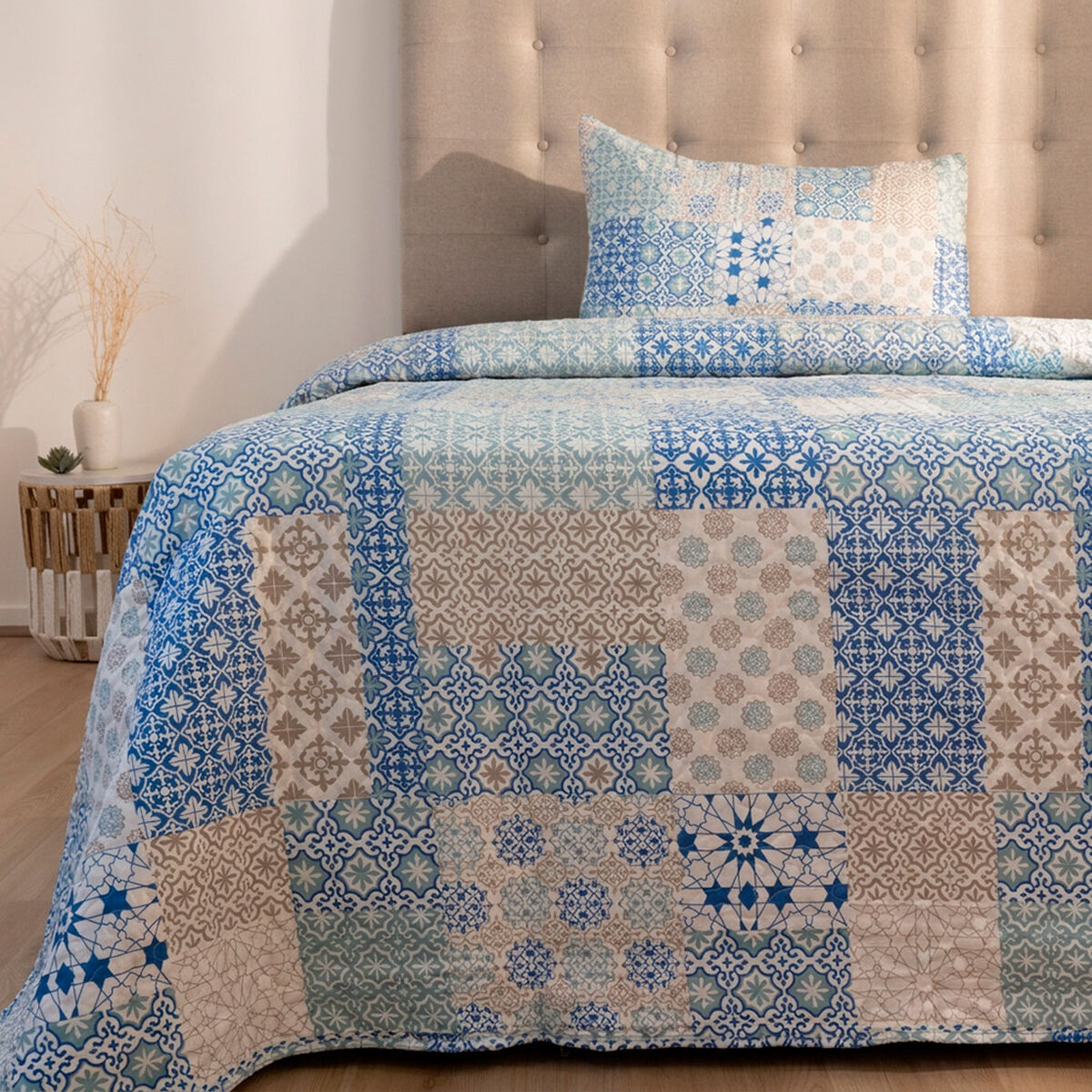 Quilt Doral 1,5 Plazas Stitchy Patch