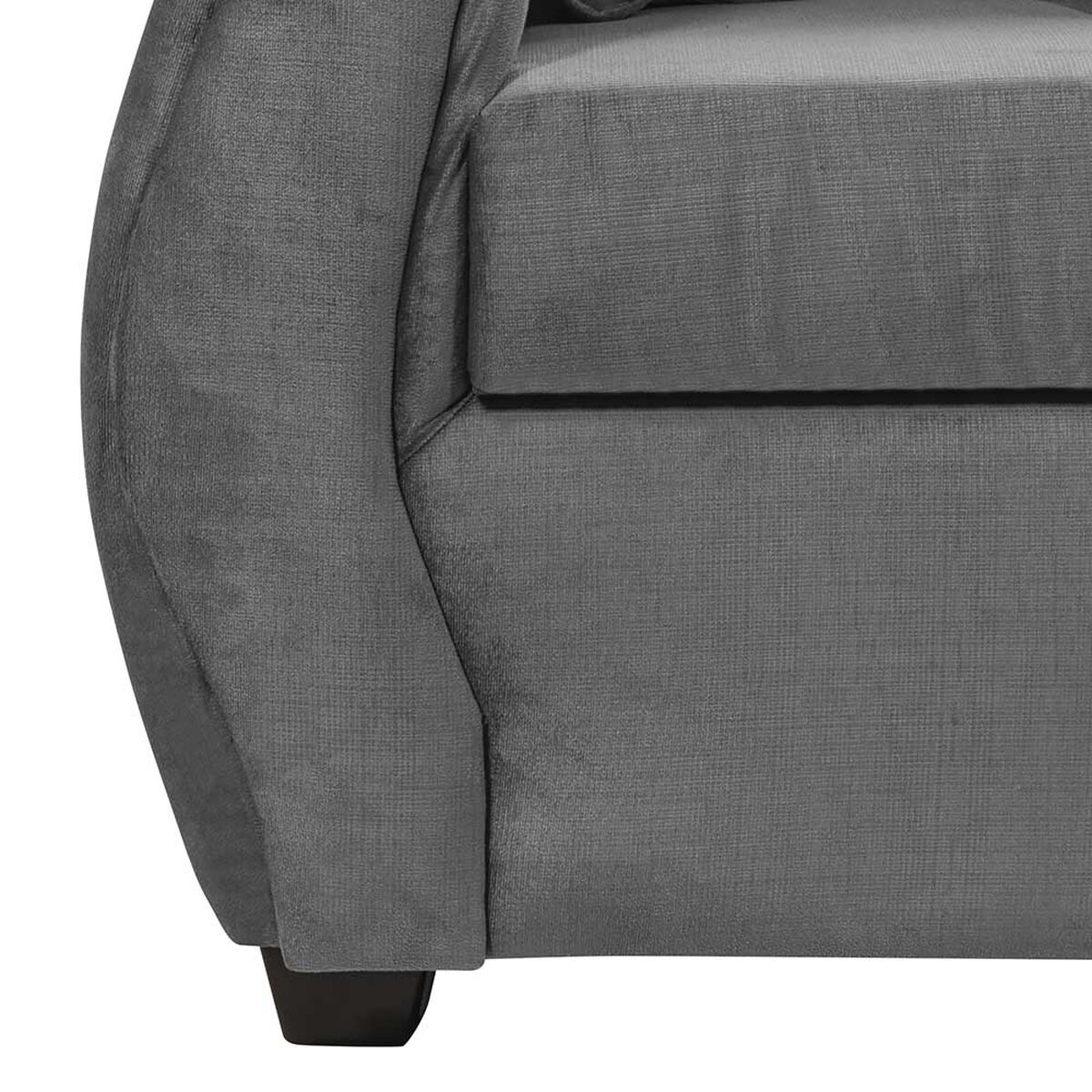 Sofá Seccional Innovamuebles Azucena 5 Cuerpos Gris 