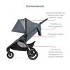 Coche Travel System B-Free B-Safe Gris Britax
