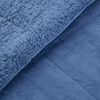 Plumón Coral Sherpa Casanova 2 Plazas Liso Azul