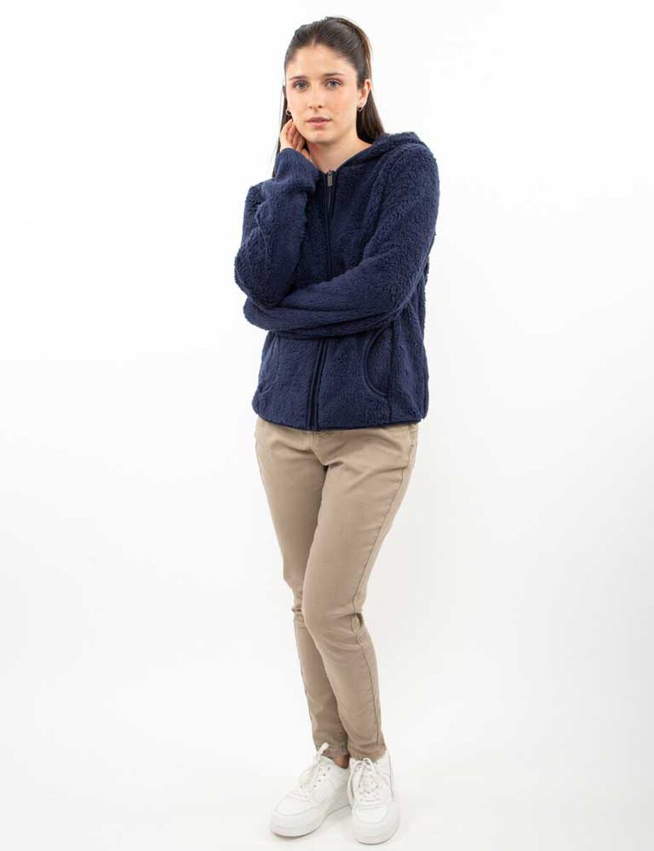 Poler&oacute;n Peludo Mujer Icono