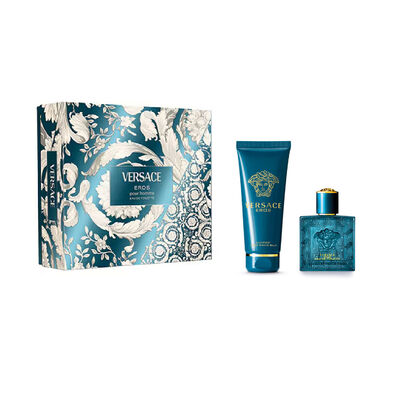 Set Perfume Versace Hombre Eros EDT 30ml + Jab&oacute;n de ducha 50ml