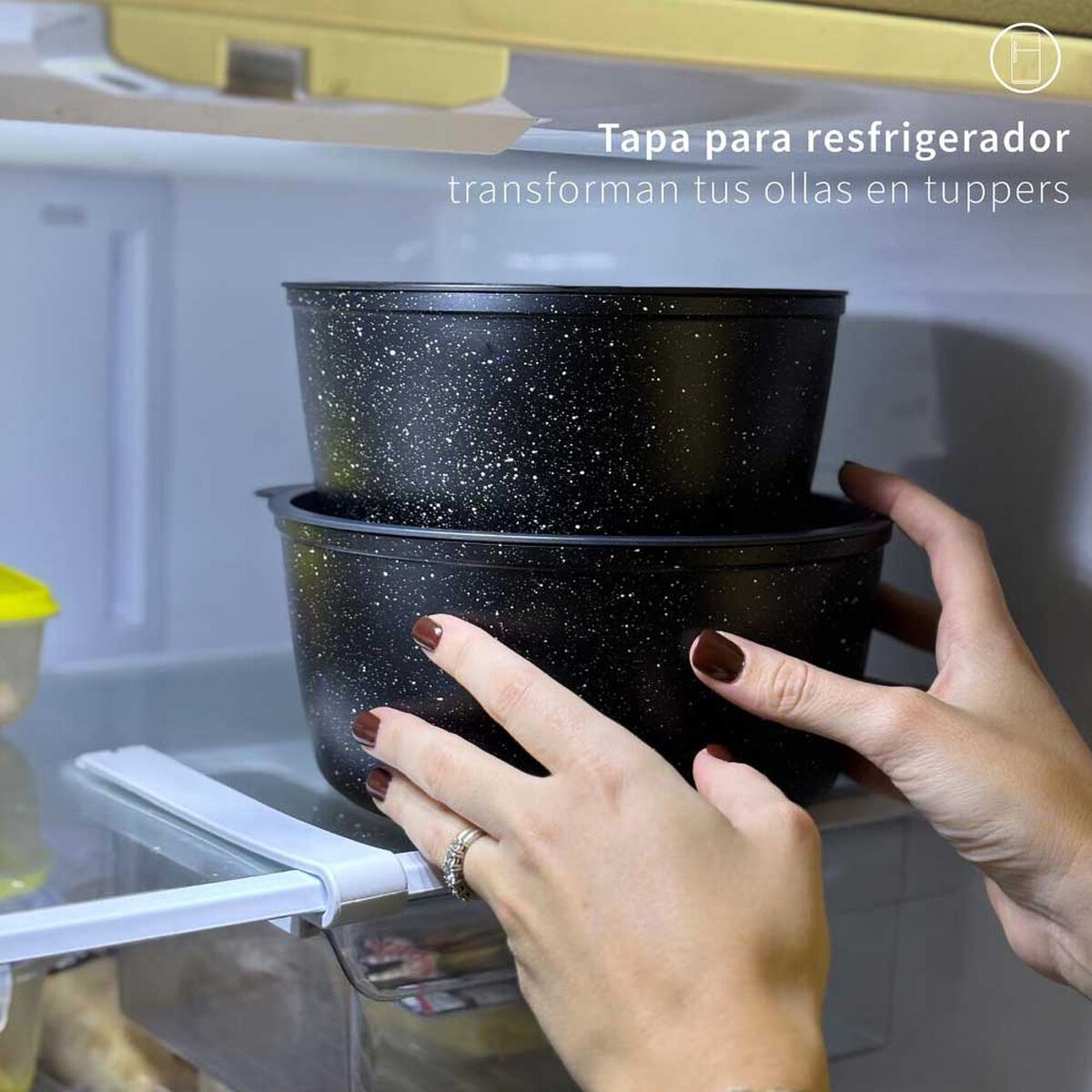 Bater&iacute;a de Cocina Antiadherente Granito Simplit Oxford 15 Piezas Negro