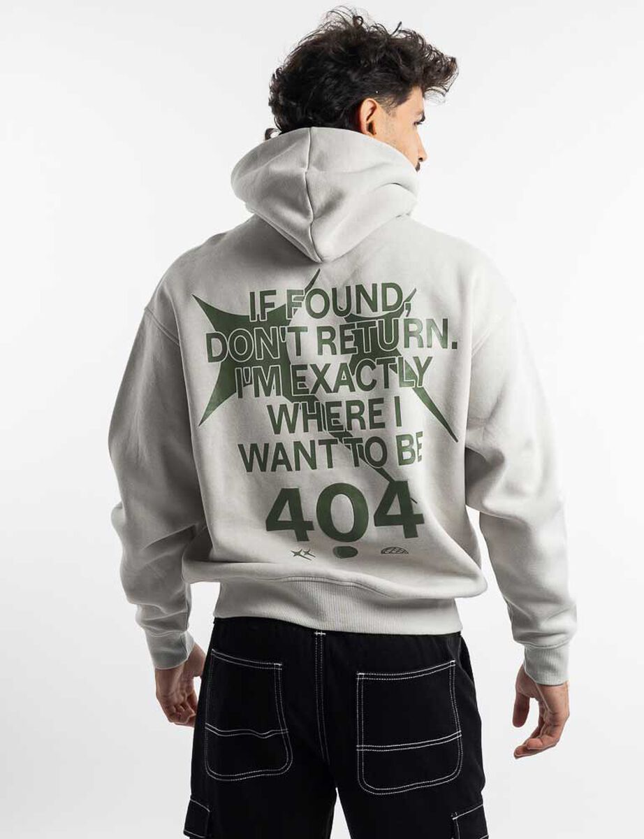 Poler&oacute;n Hoodie Boxy Hombre Icono