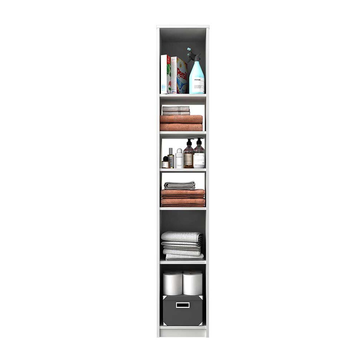 Combo 2 Estantes Organizadores de Baño CIC 2 Puertas Blanco