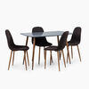 Juego de Comedor Spazzio Sidney  4 Sillas