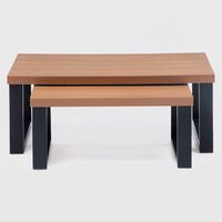 Mesa de Centro Roca Yulton Roble Negro