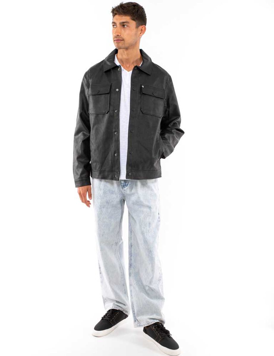 Chaqueta Ecocuero Hombre Fiorucci