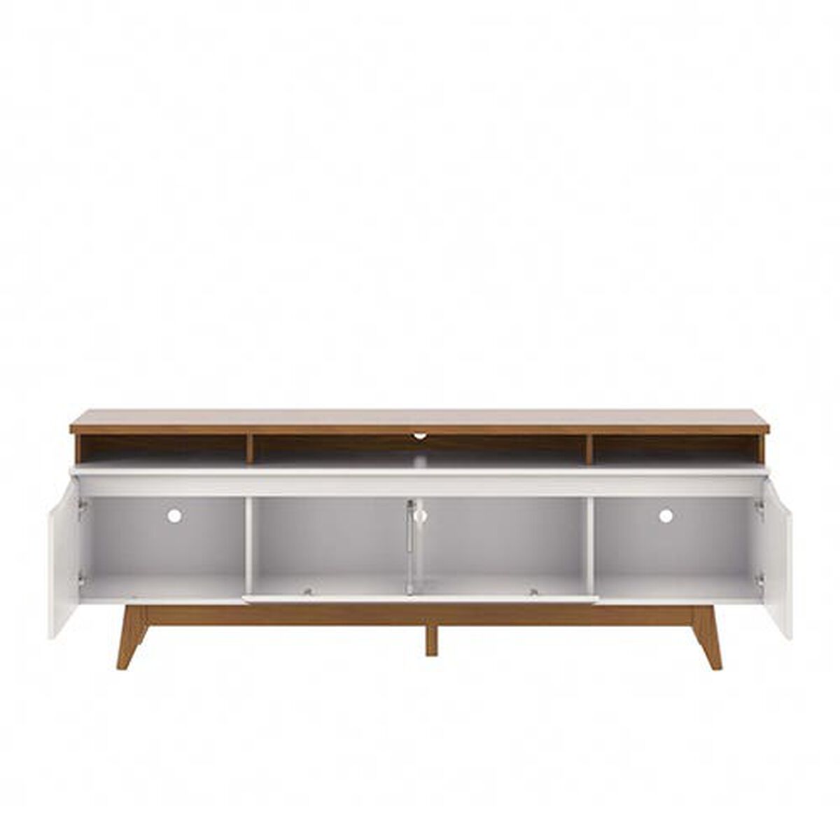 Rack TV Decocasa Flyn Stilo Hasta 50" Off White