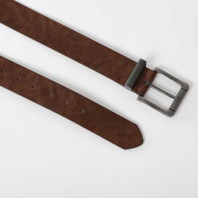 Imagen 2 del producto Cinturón Ecocuero Hombre Zibel Cafe