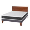 Cama Europea CIC 2 Plazas Ortopedic + Respaldo New Villarrica