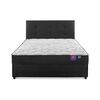 Cama Americana Flex Base Dividida 2 Plazas Therapedic Plus  + Respaldo Royal