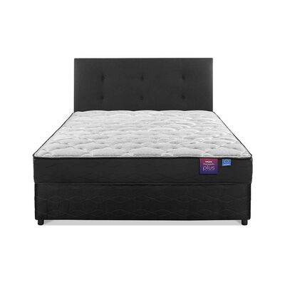 Imagen 2 del producto Cama Americana Flex Base Dividida 2 Plazas Therapedic Plus  + Respaldo Royal