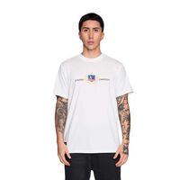 Polera Colo Colo Unisex Blanco