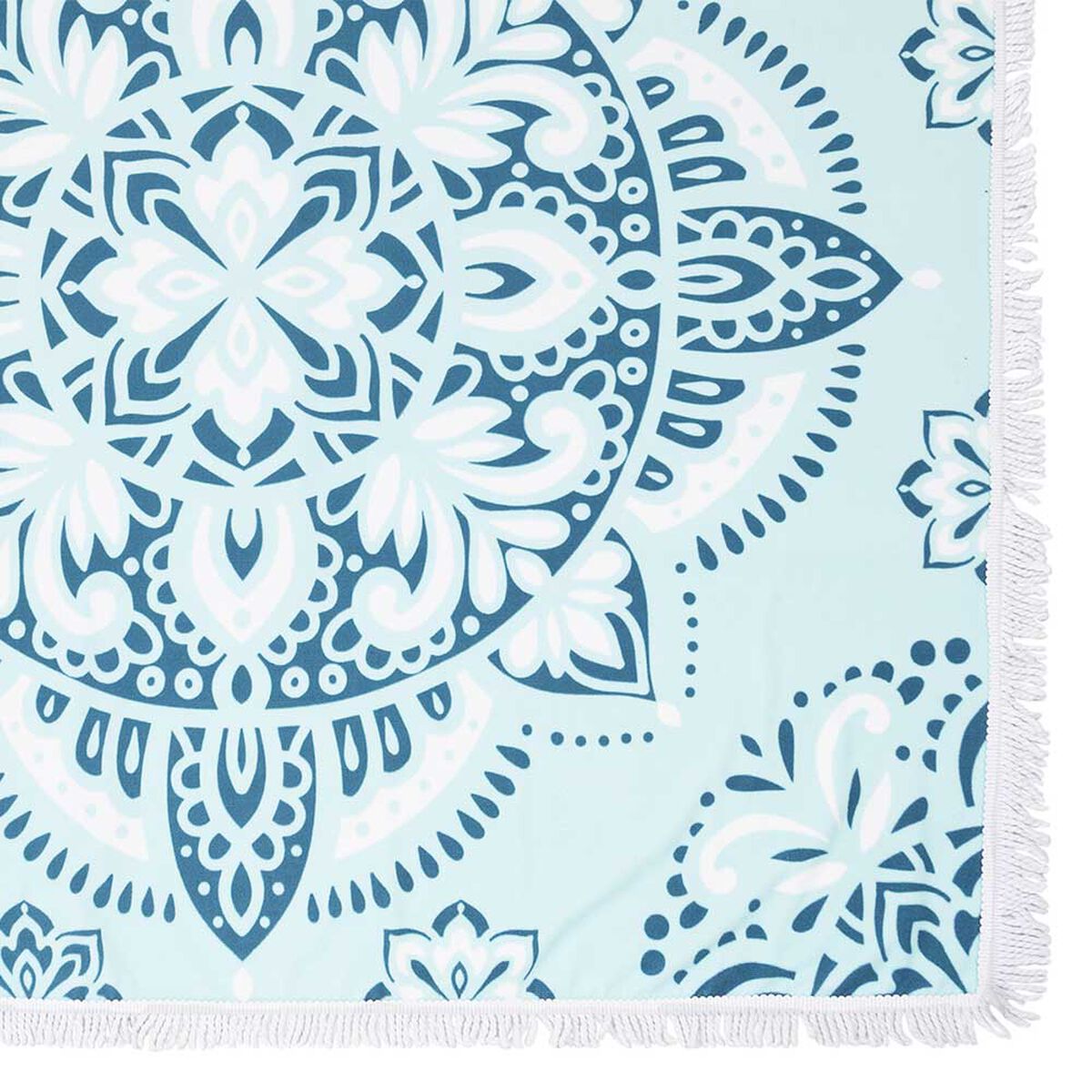 Toalla de Playa Cuadrada con Flecos Casanova Noa 140 x 150 cm