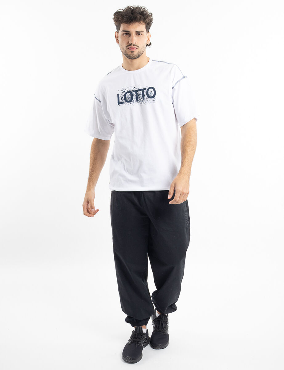 Polera Oversize Print Hombre Lotto Strada