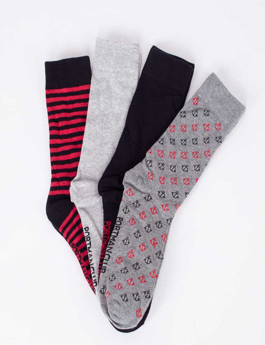 Pack 4 Calcetines Hombre Portman Club