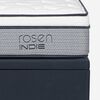 Boxet Rosen 1 Plaza Indie + Respaldo + Velador Tabor Grafito