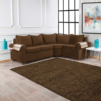 Imagen 1 del producto Sofá Seccional Muebles MPR Calafate 4 Café