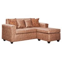 Sofá Seccional Black Factory Ezeiza 3 Cuerpos Terracota