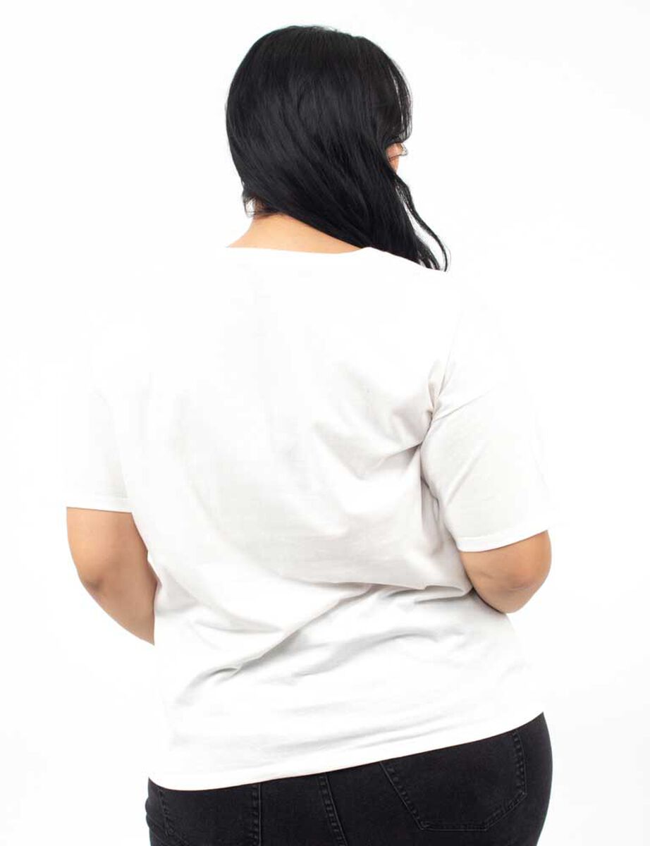 Polera Snoopy Manga Corta Mujer Extralindas