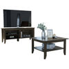 Mesa de Centro + Rack Hasta 65" TuHome Essential