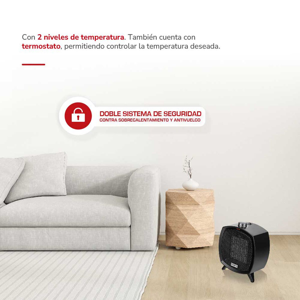 Termoventilador Thomas TH-CH35