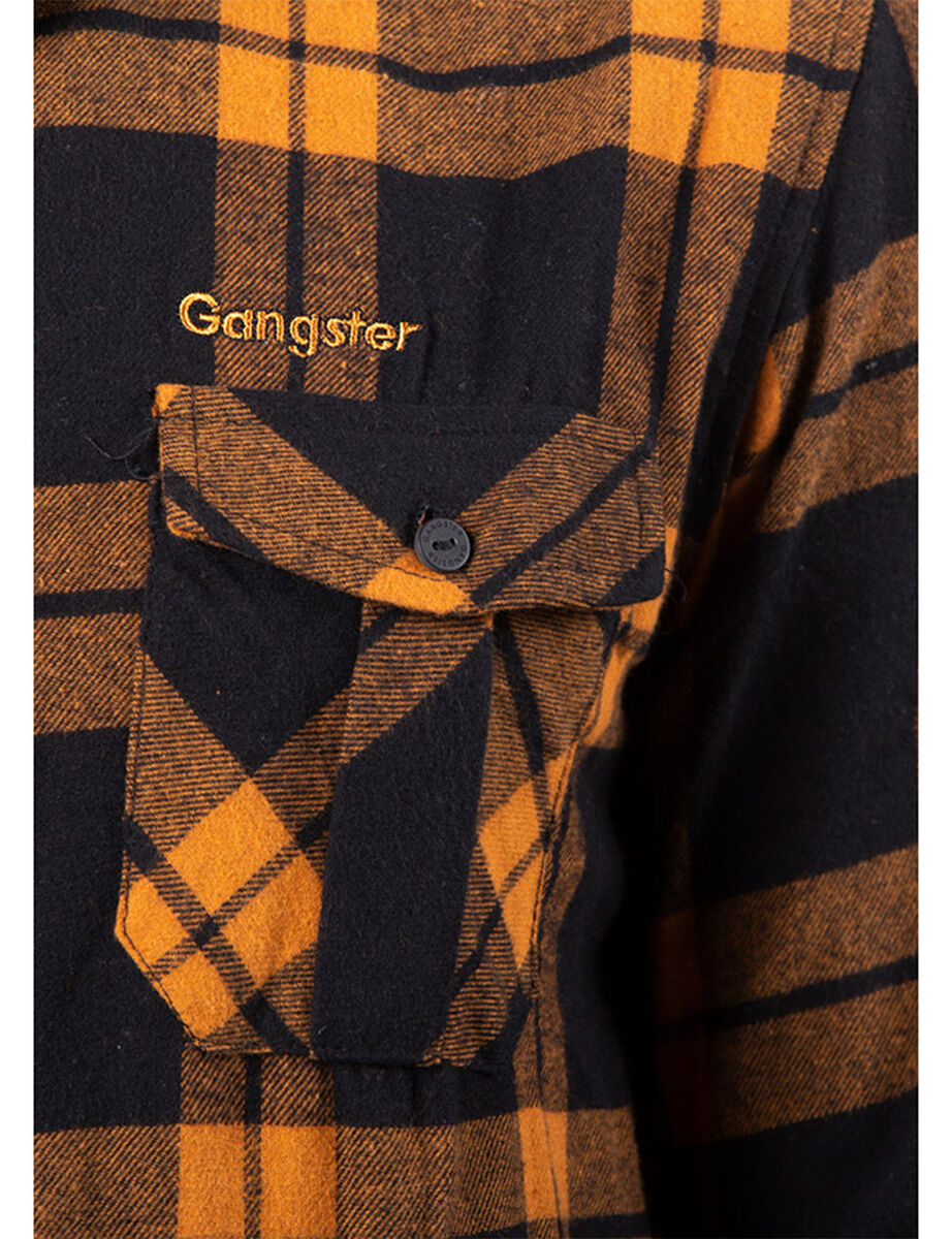Camisa de Algodón Hombre Gangster