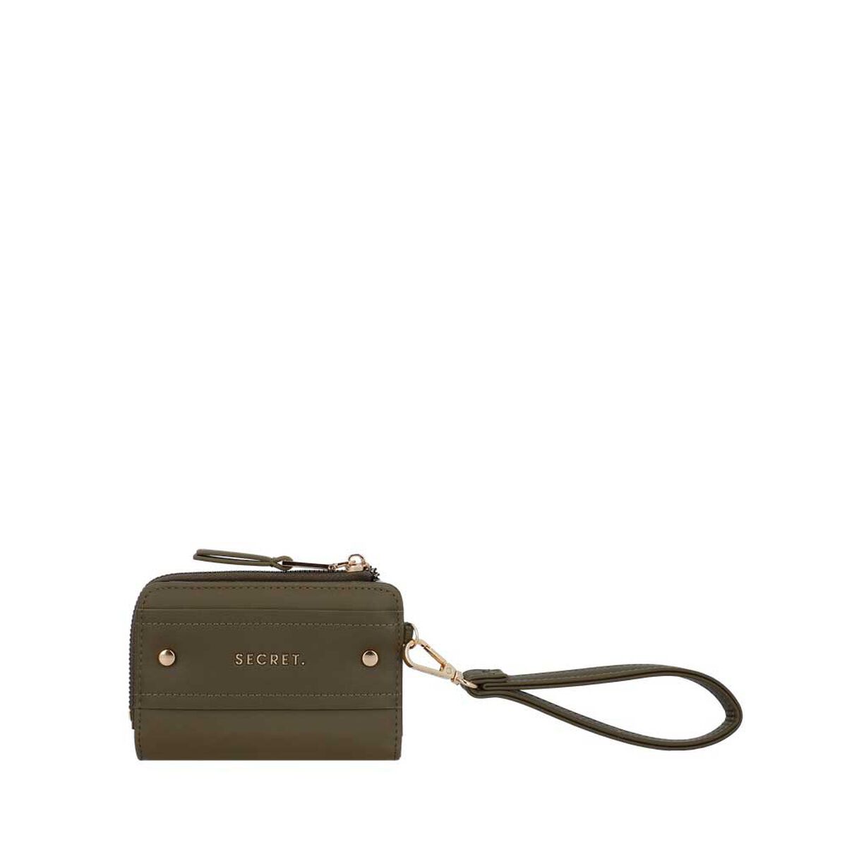 Billetera de Mujer Secret Londres SC7 Peque&ntilde;a Verde Oliva