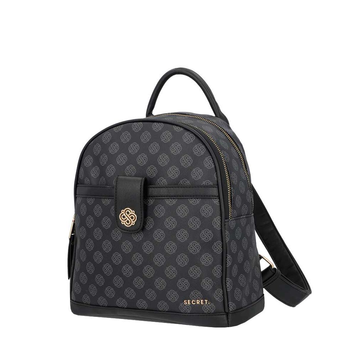 Mochila Secret Orleans SS25 M Negro