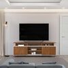 Rack TV Vekkahome Olimpic Hasta 70" Café Beige