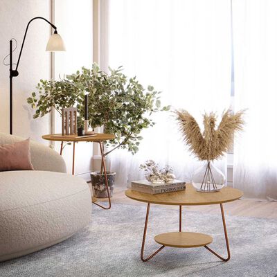 Imagen 2 del producto Set 2 Mesas de Centro Onessta Liz Canela