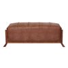 Banqueta Latam Home Marsella Cuero Kentucky Tabaco
