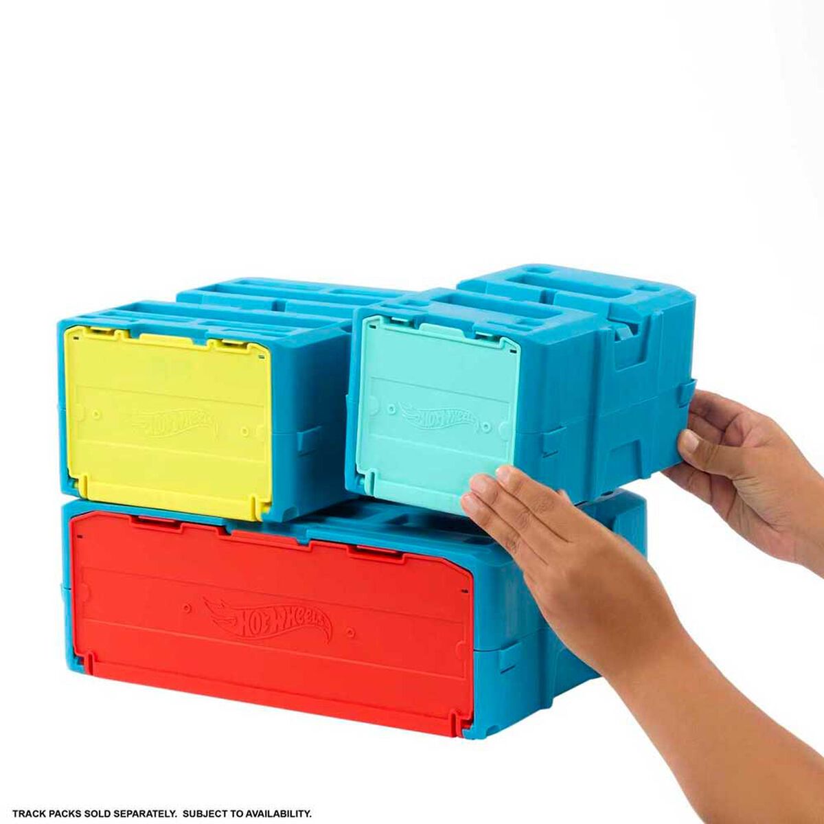 Pista de Auto Caja Grande Acrobacias de Fuego Hot Wheels
