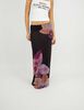 Falda Slim Maxi Con Estampado Mujer Icono