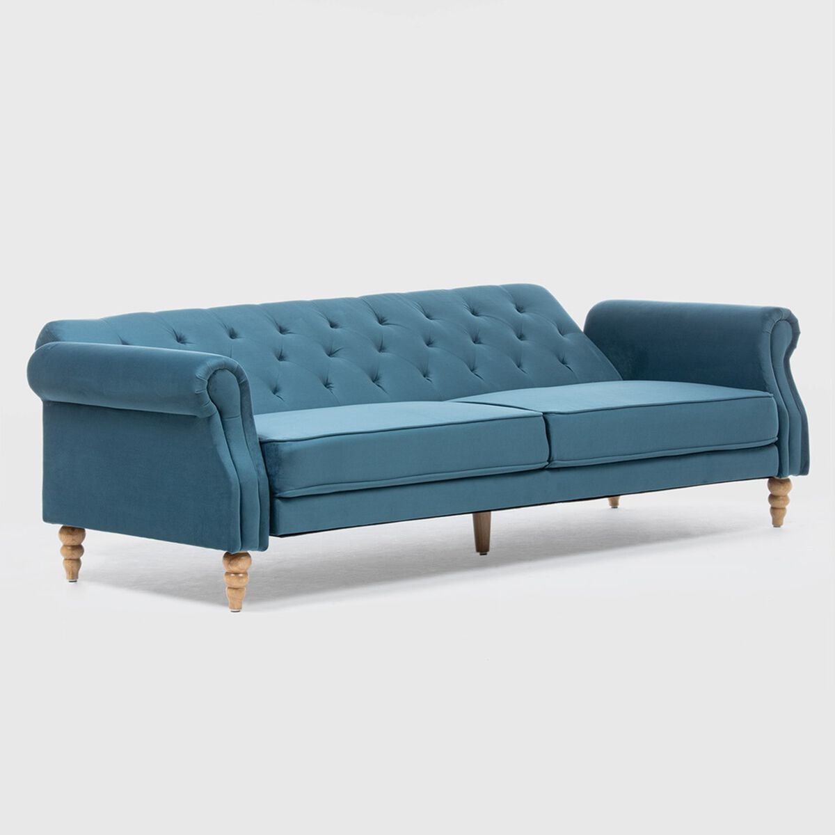 Futón Daniels EG2025BL 3 Cuerpos Azul