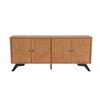 Rack Roca Santos Hasta 60" Roble