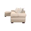 Sofá Seccional Living Factory Arizona 4 Cuerpos Beige