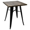 Mesa de Comedor Britbox Tolix Glasgow 60 Negro