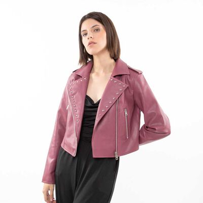 Chaqueta Ecocuero Mujer Fiorucci