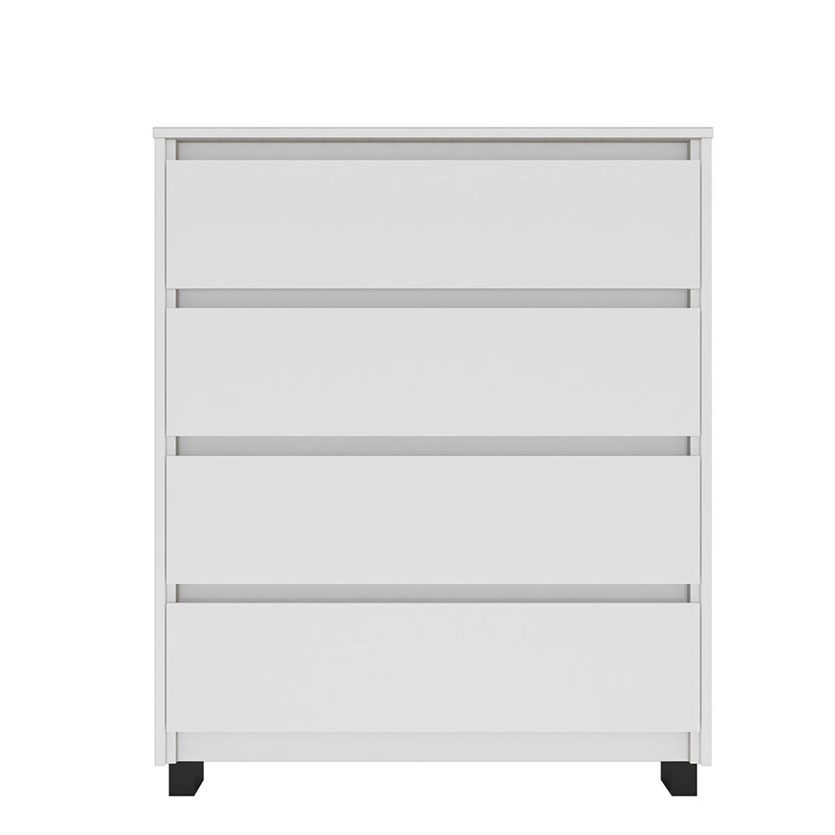 Cómoda Vekkahome Coimbra 4 Cajones Blanco