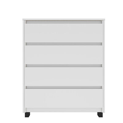 Imagen 2 del producto Cómoda Vekkahome Coimbra 4 Cajones Blanco
