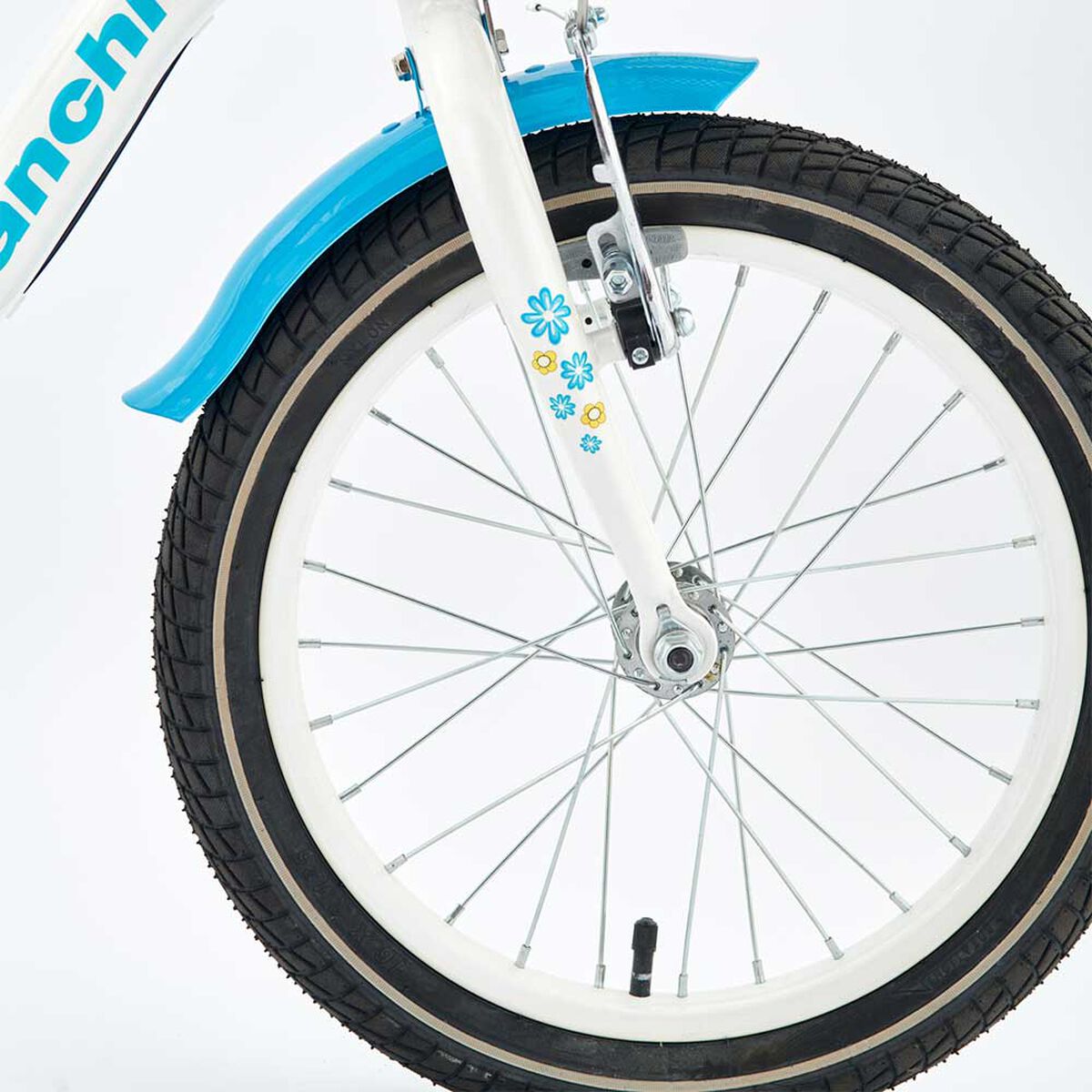 Bicicleta Infantil Bianchi Kitty Aro 16 Blanca